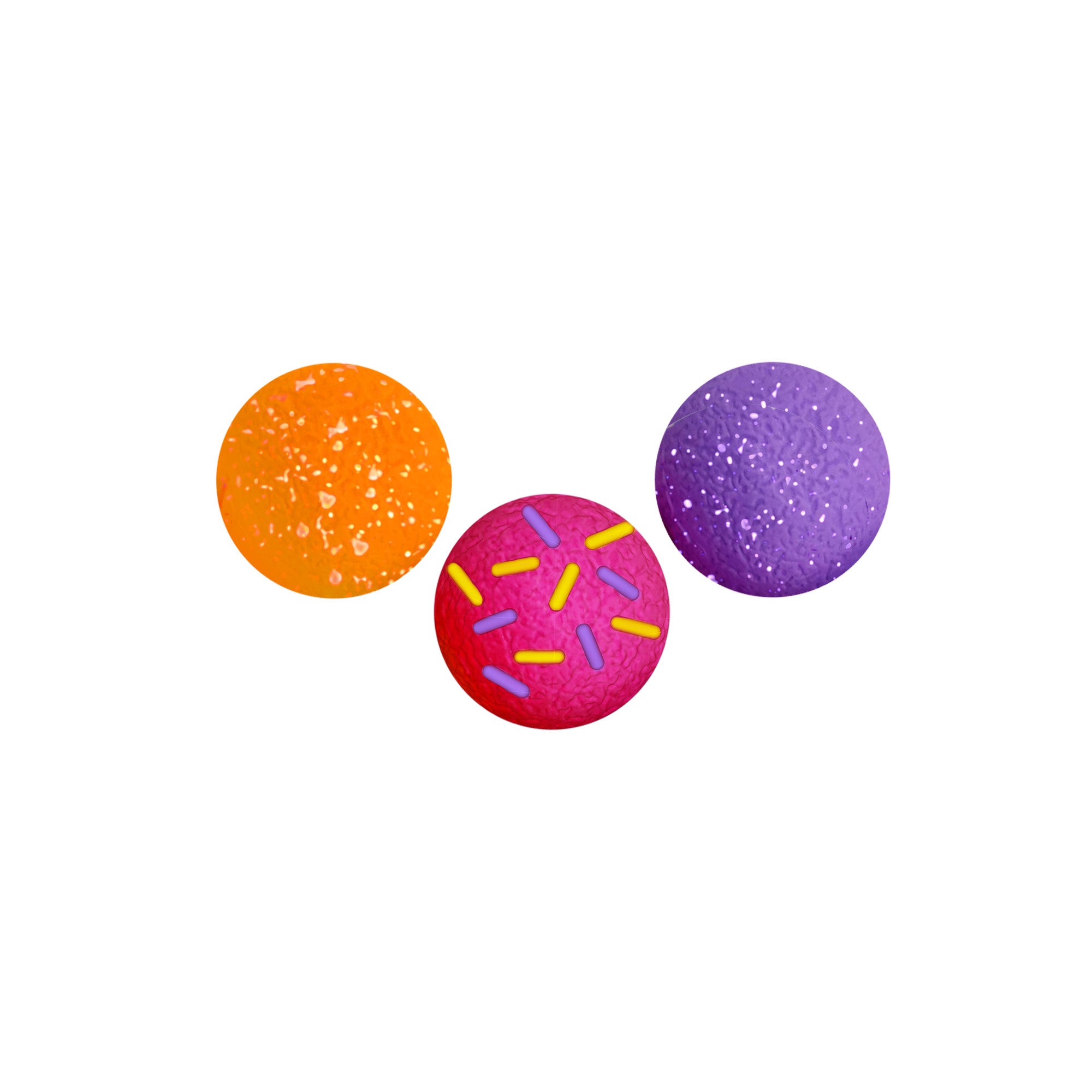 6 Squishy Mini Donut Sensory Toys